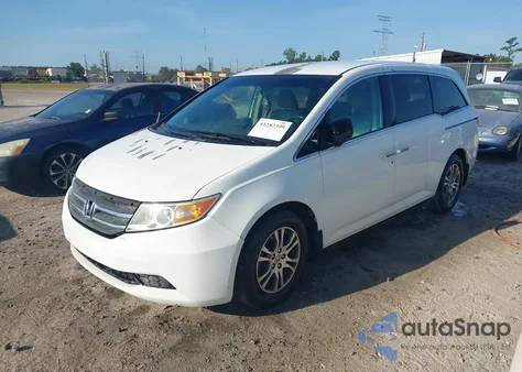2011 Honda Odyssey Ex from USA, damaged, VIN 5FNRL5H46BB037349
